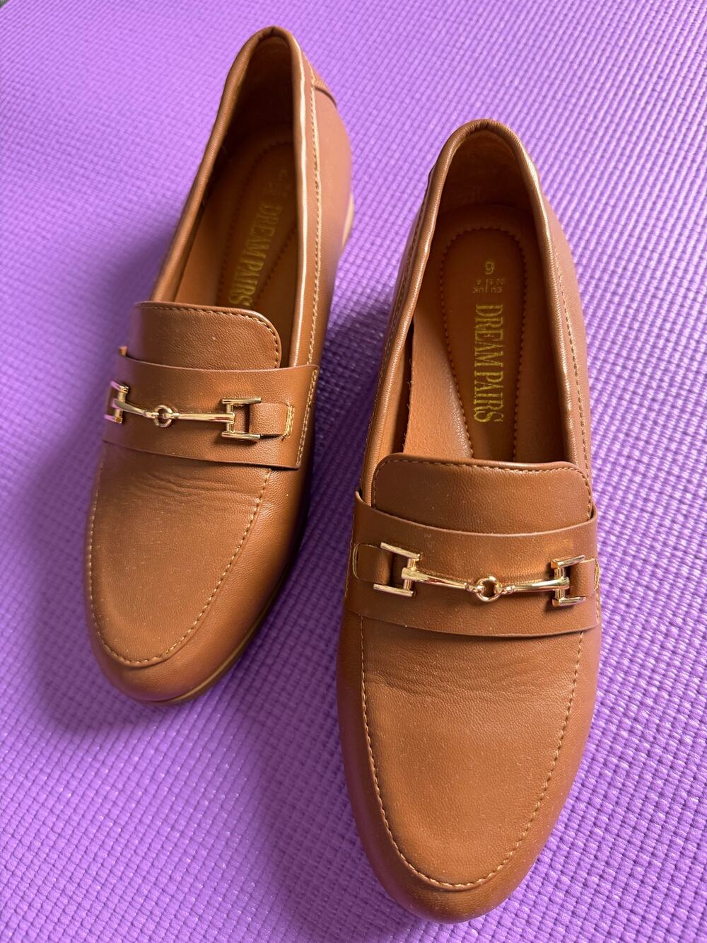 DREAM PAIRS Women Loafers Comfort Slip On Casual Shoes Flats Size 6
